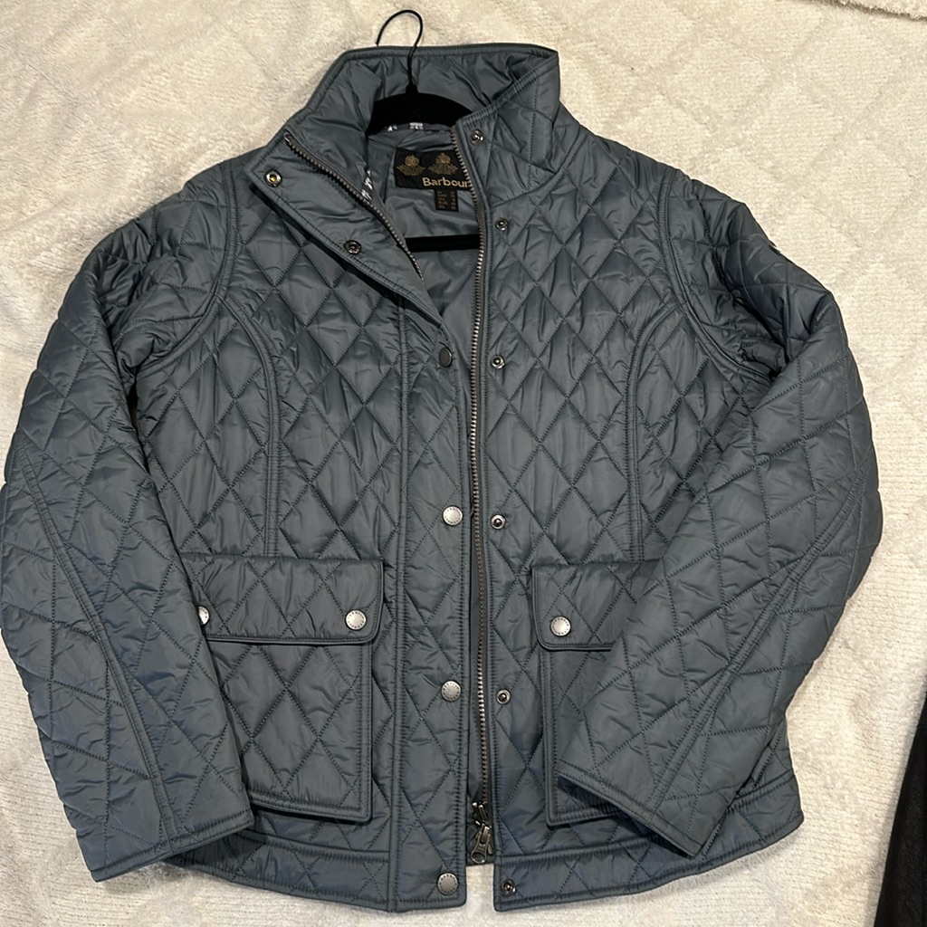 Gray Barbour Jacket